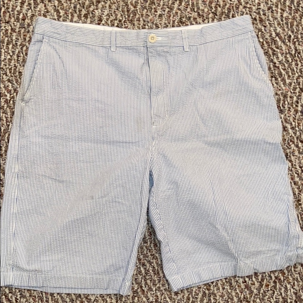 Men’s Seersucker Summer Shorts